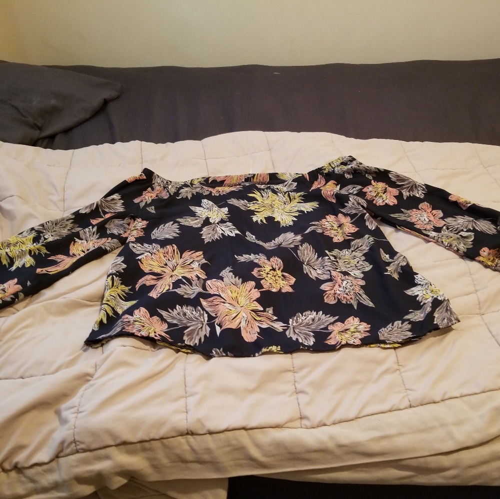 Off the shoulder shirt